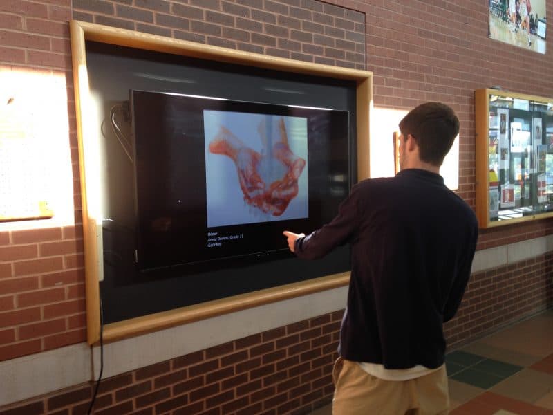 Digital art grant at Hopkinton High School